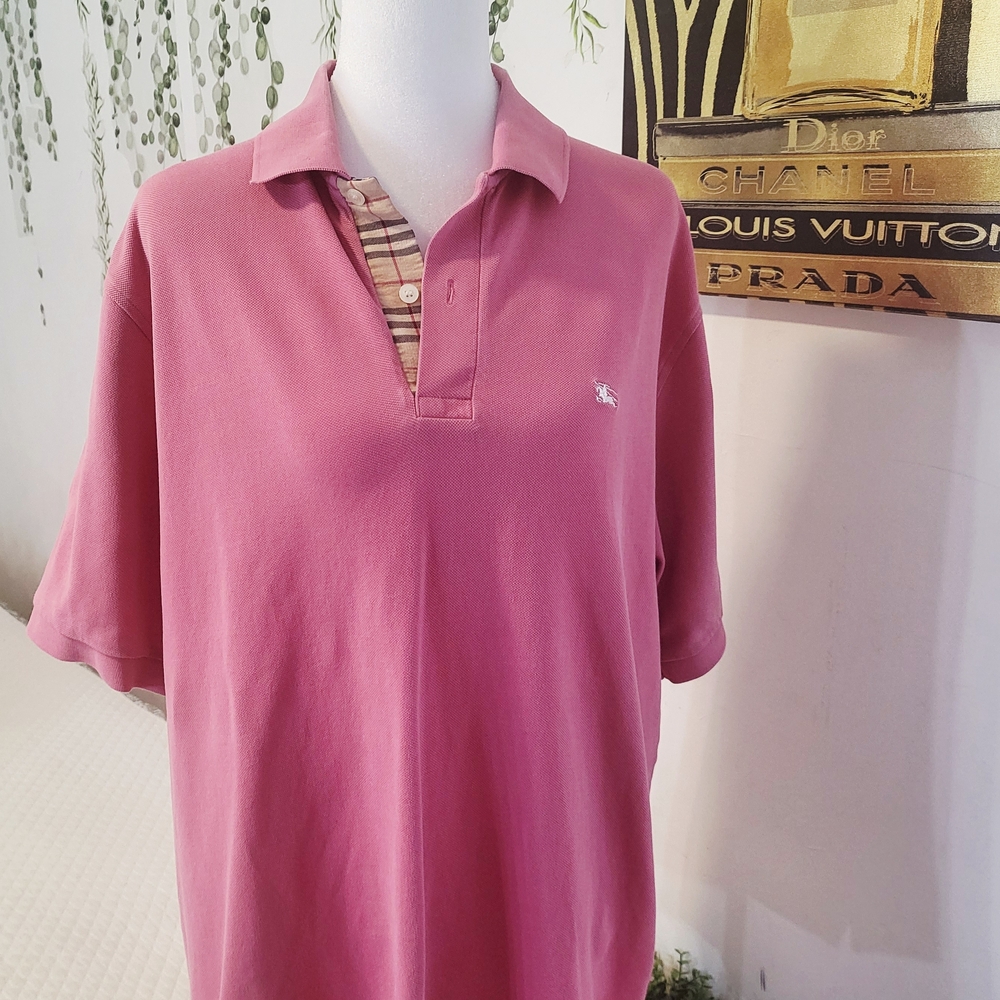 Pre-owed Burberry Mauve Polo Shirt